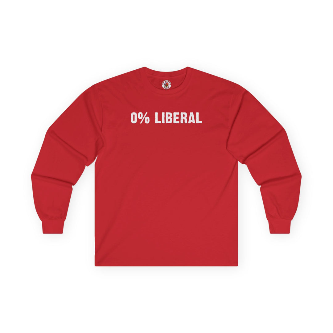 0% Liberal Long Sleeve Tee