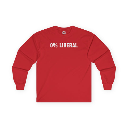 0% Liberal Long Sleeve Tee