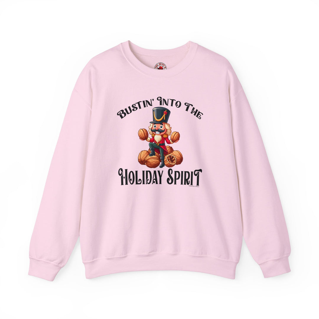 Bustin' Into The Holiday Spirit Crewneck Sweatshirt