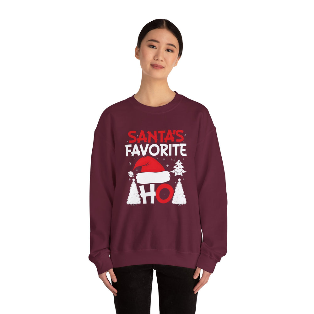 Santa's Favorite Ho Crewneck Sweatshirt