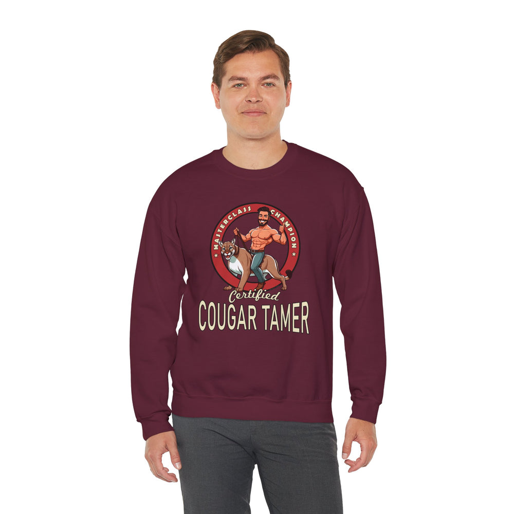Certified Cougar Tamer Crewneck Sweatshirt