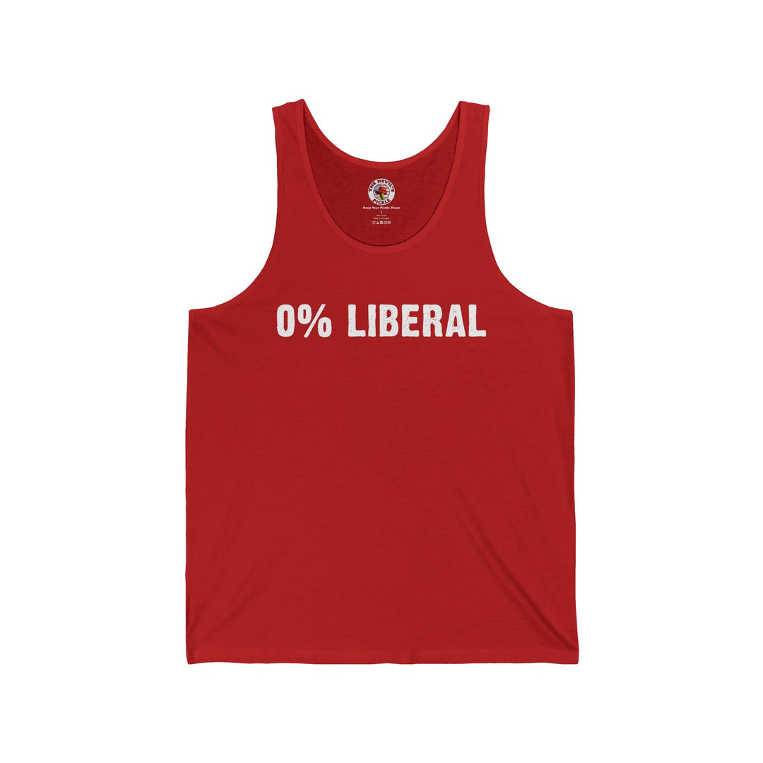 0% Liberal Tank Top