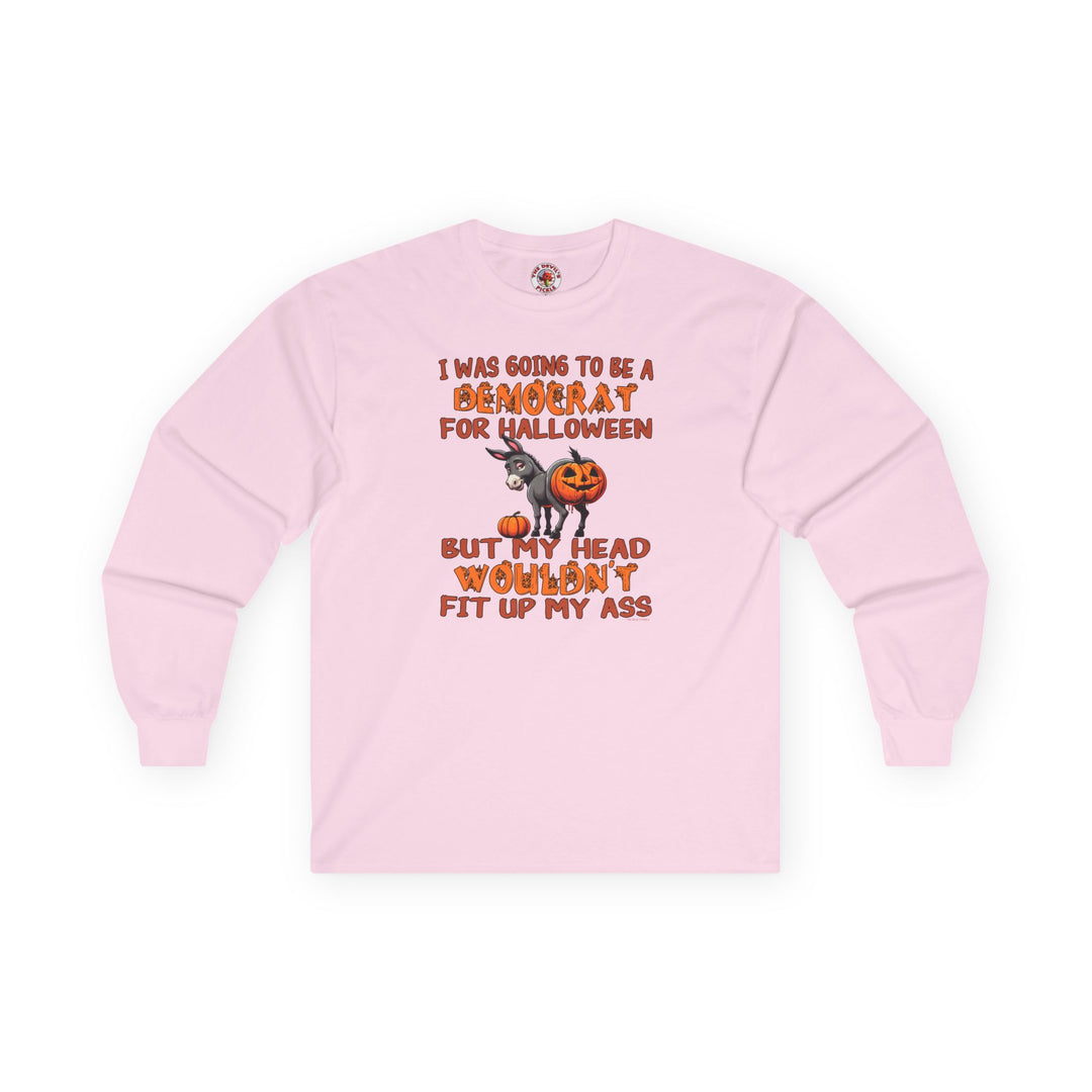 Democrat for Halloween Long Sleeve Tee