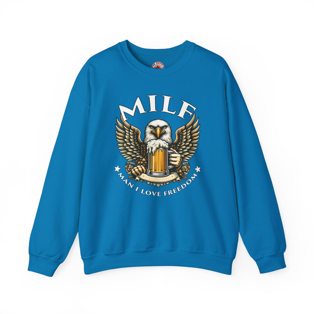 Man I Love Freedom Crewneck Sweatshirt