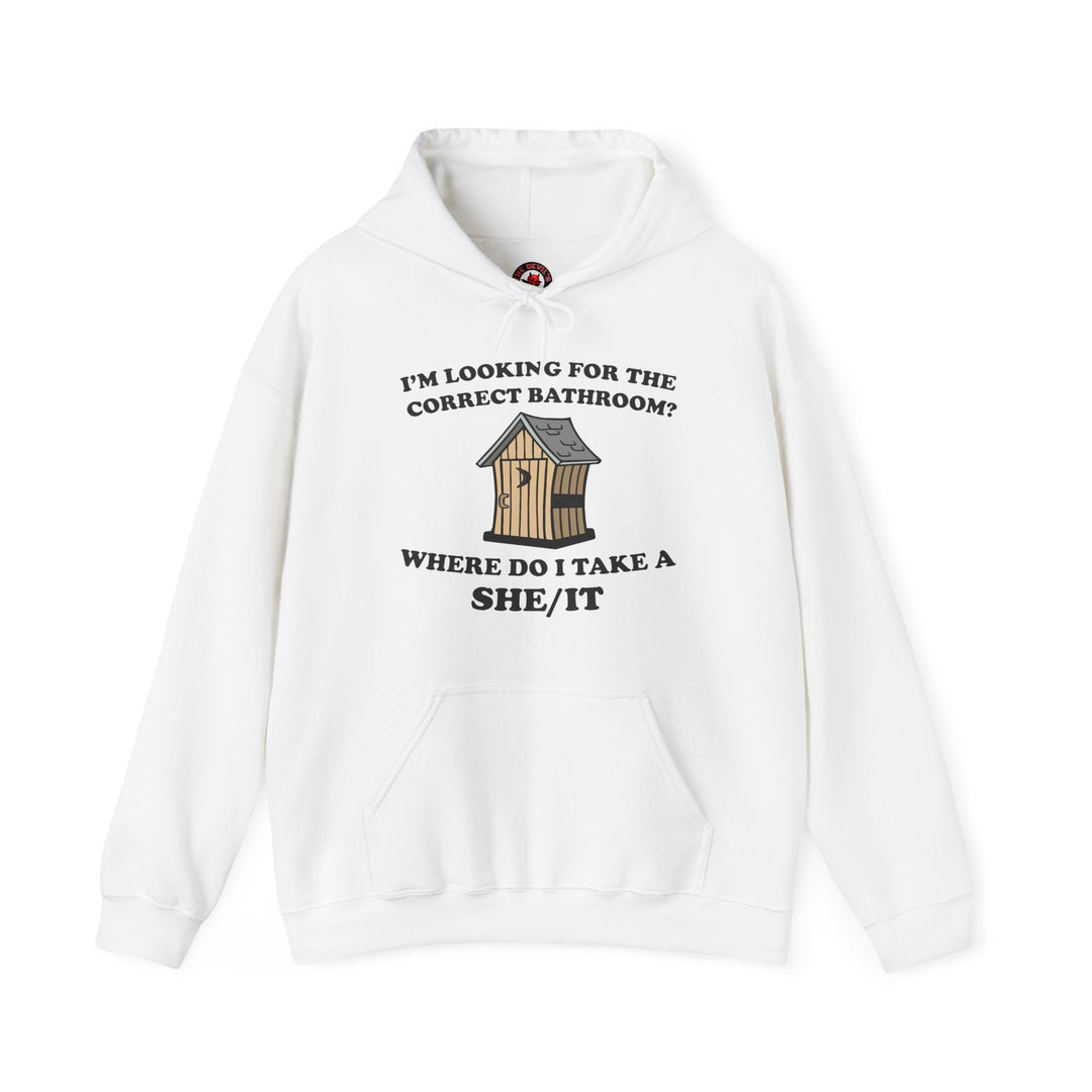 I'm Looking For The Correct Bathroom Hooded Sweatshirt