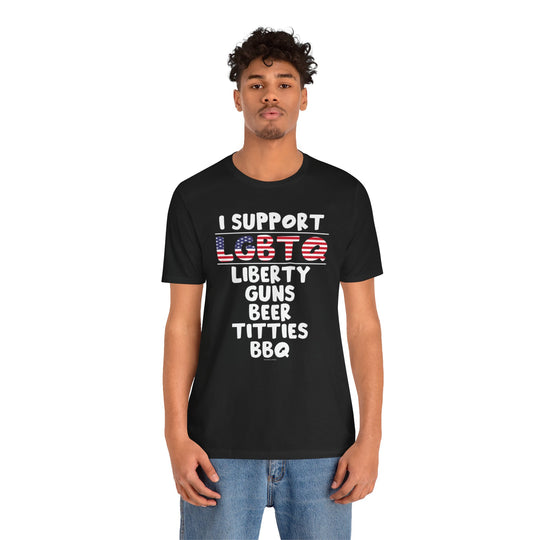 I Support LGBTQ T-Shirt