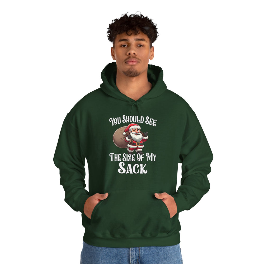 You Should See The Size Of My Sack Hooded Sweatshirt