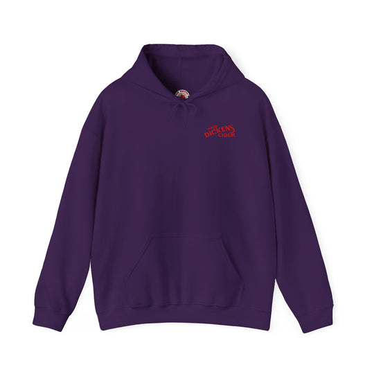 Hard Dickens Cider Front/Back Hooded Sweatshirt