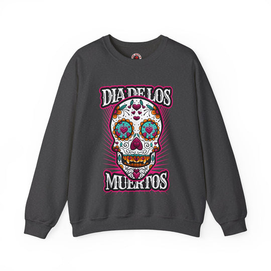 Dia De Los Muertos Skull Crewneck Sweatshirt