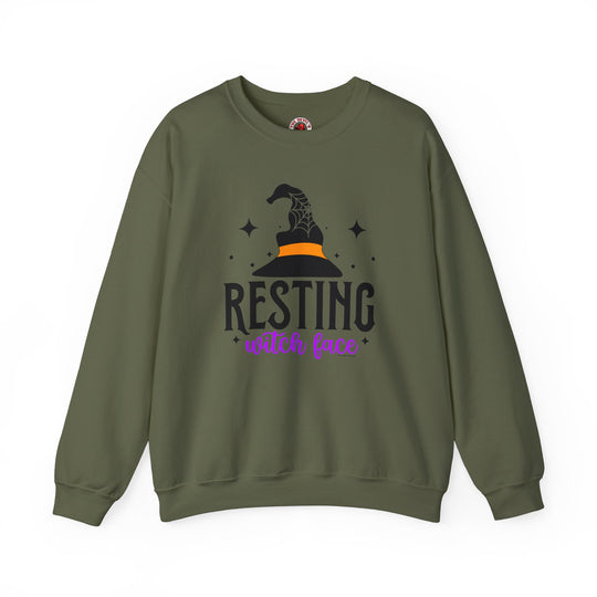 Resting Witch Face Crewneck Sweatshirt