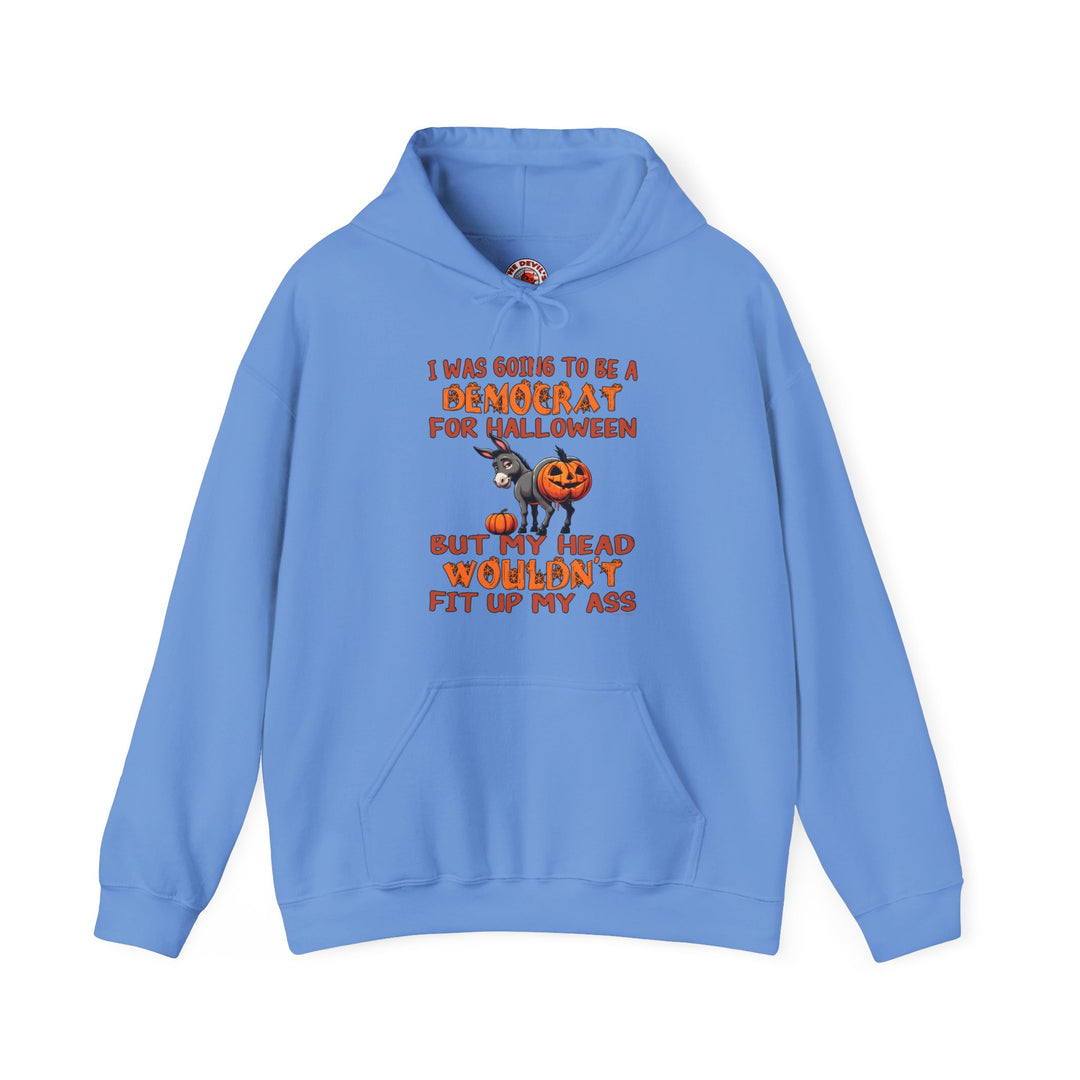 Democrat for Halloween Hooded Sweatshirt