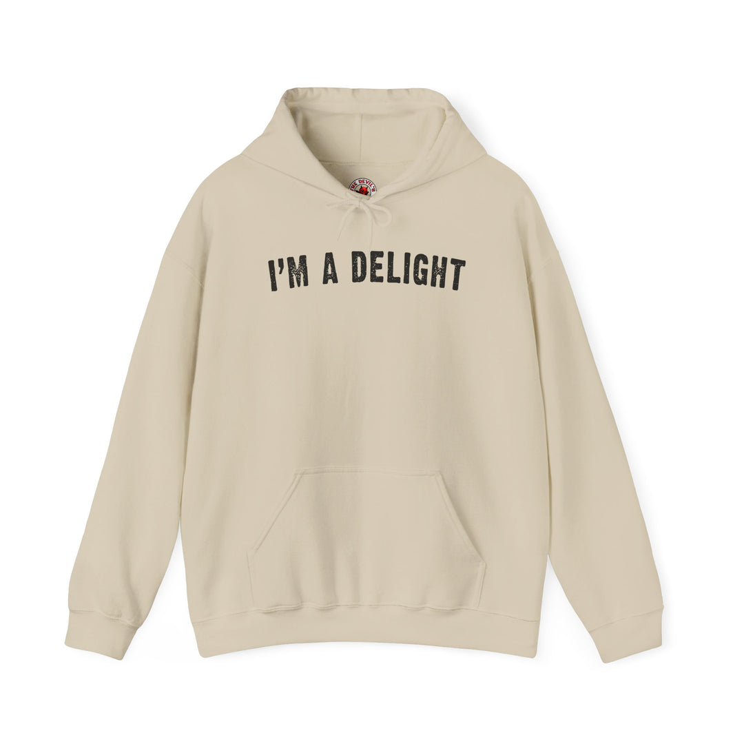 I'm A Delight Hooded Sweatshirt
