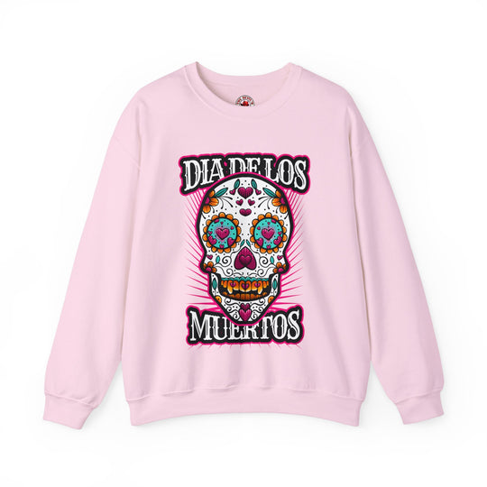 Dia De Los Muertos Skull Crewneck Sweatshirt