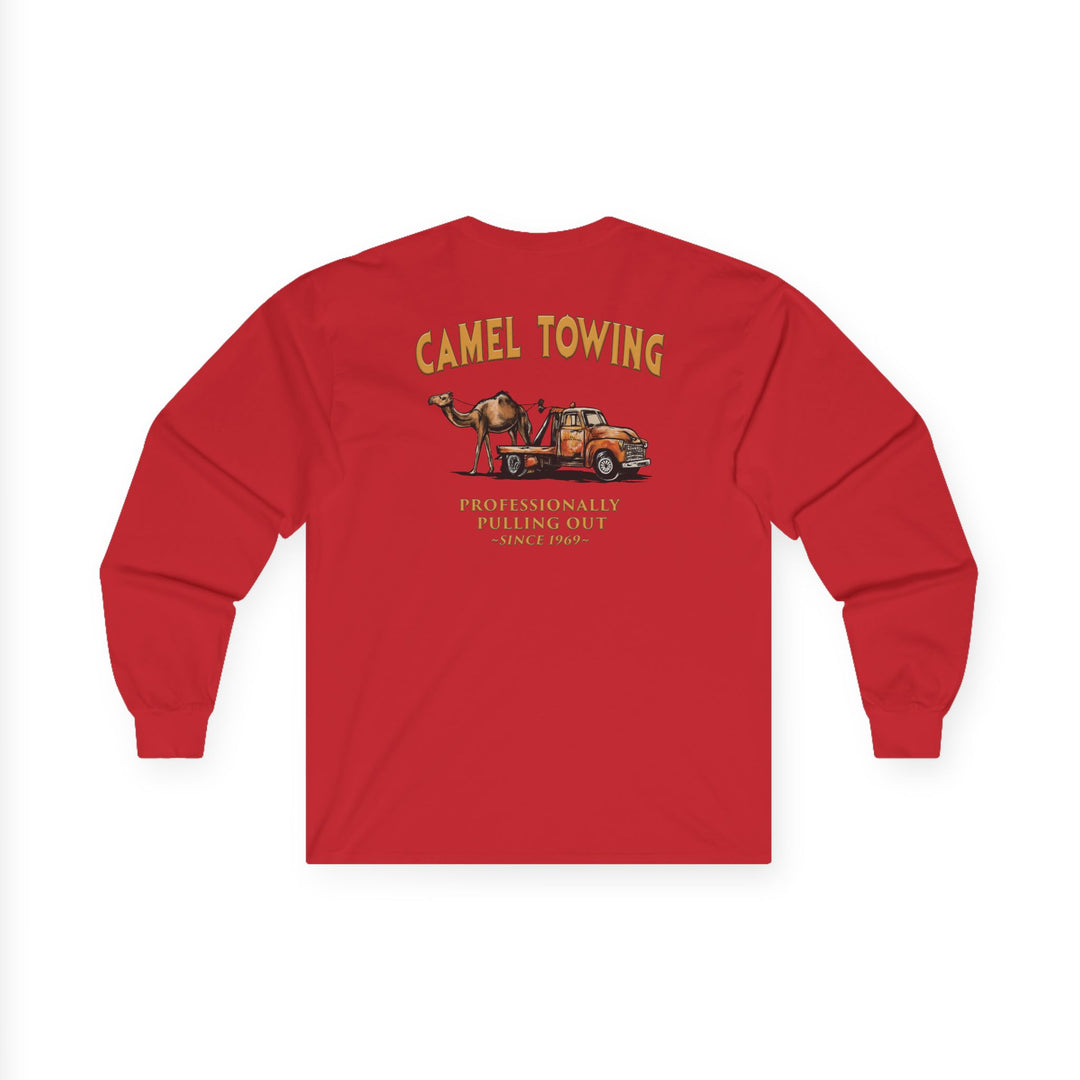 Camel Towing Back Long Sleeve Tee