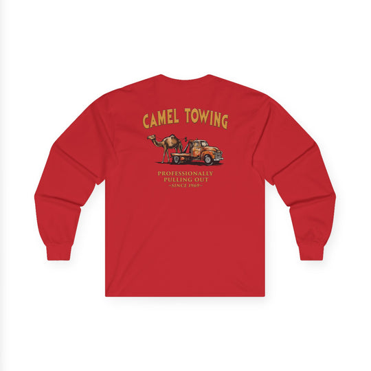 Camel Towing Back Long Sleeve Tee