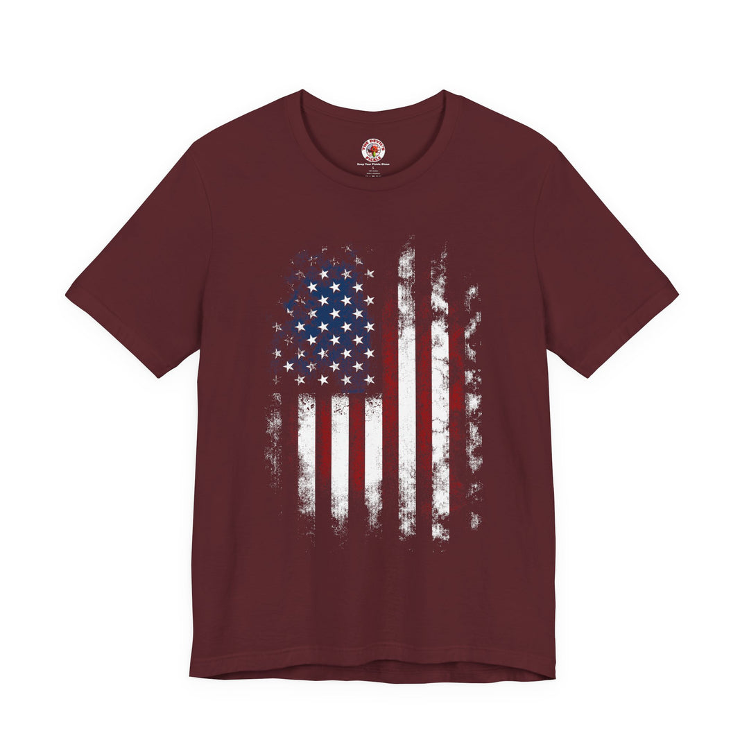 Distressed American Flag T-Shirt