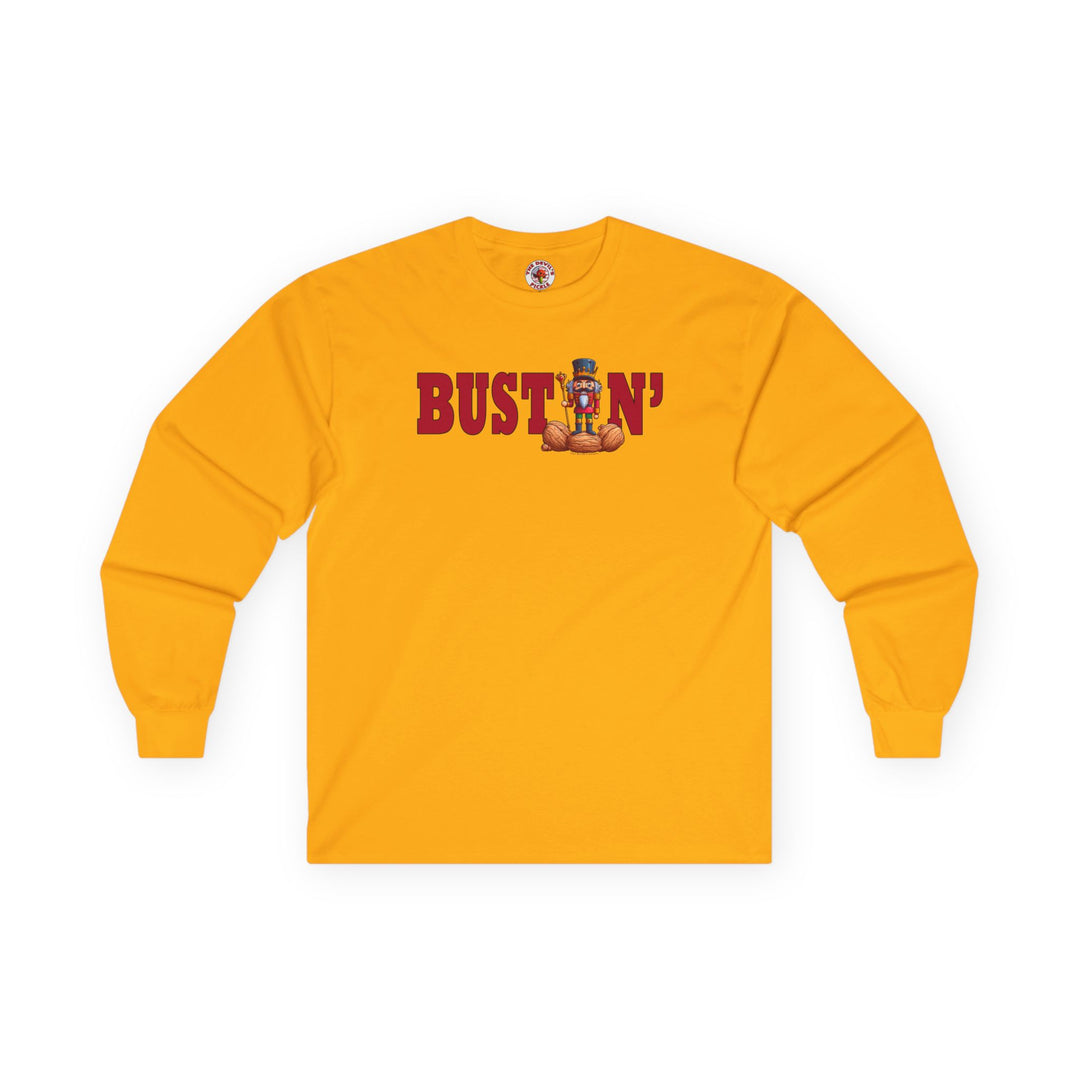 Bustin' Nuts Long Sleeve Tee