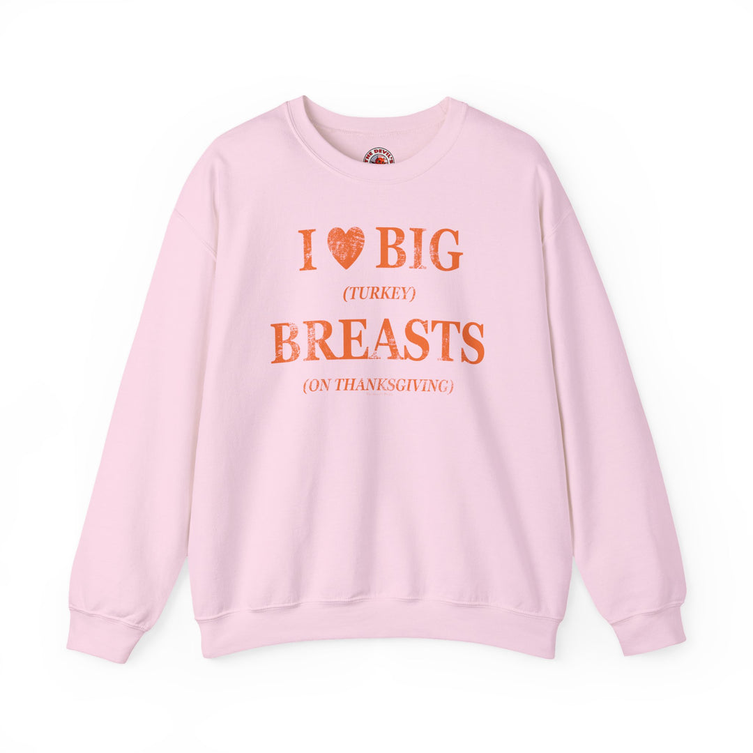I Heart Big Breasts Crewneck Sweatshirt