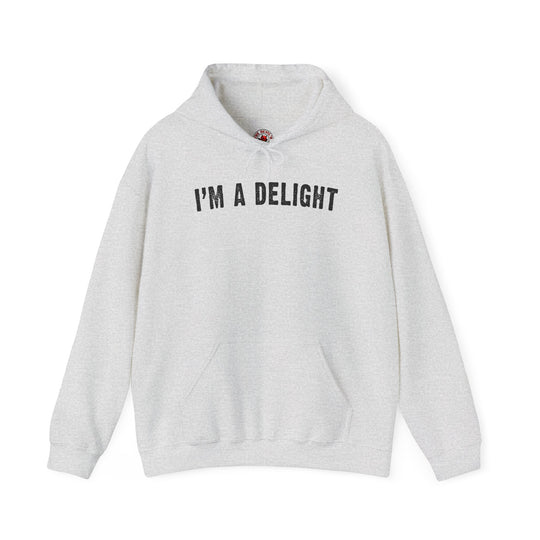 I'm A Delight Hooded Sweatshirt