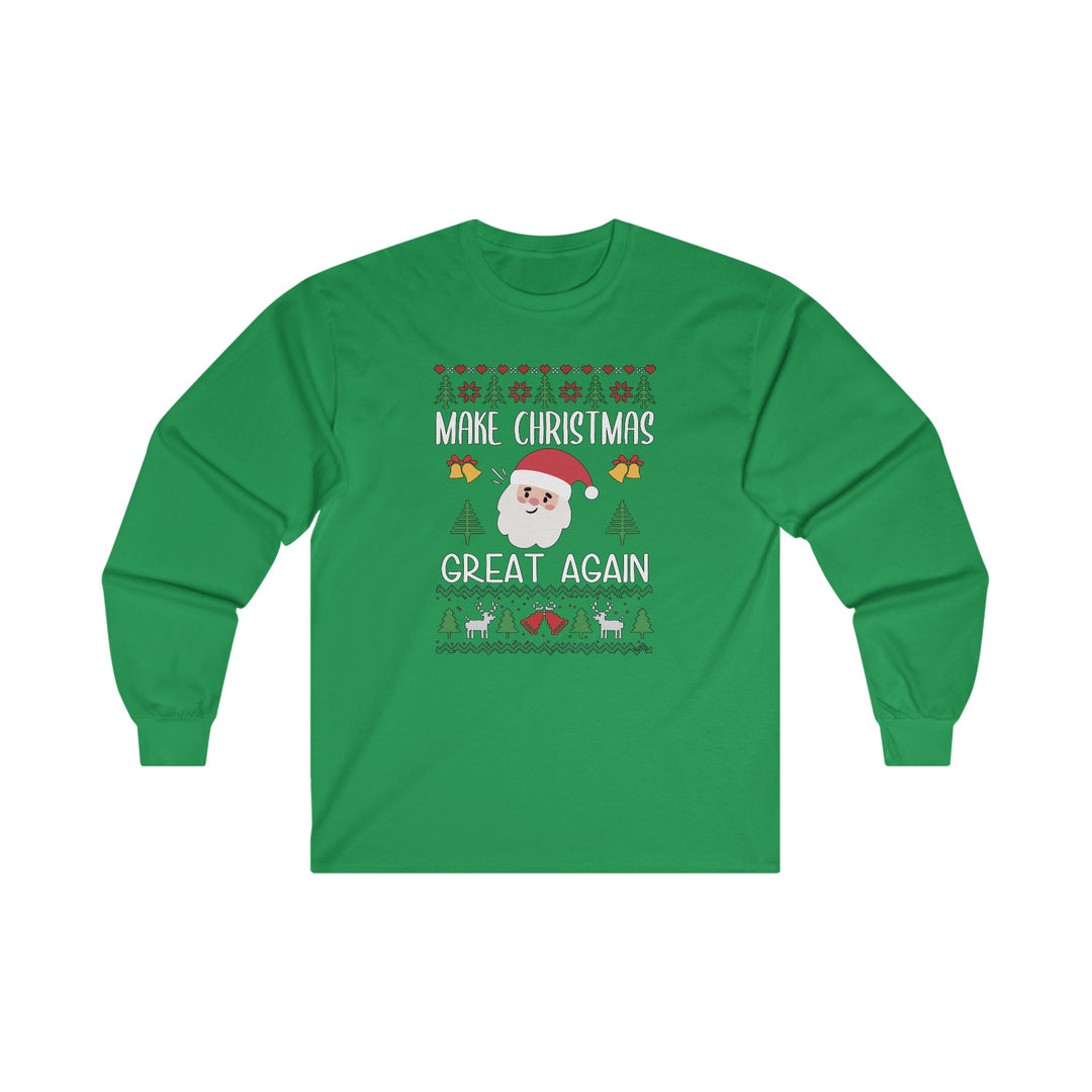 Make Christmas Great Again Long Sleeve Tee