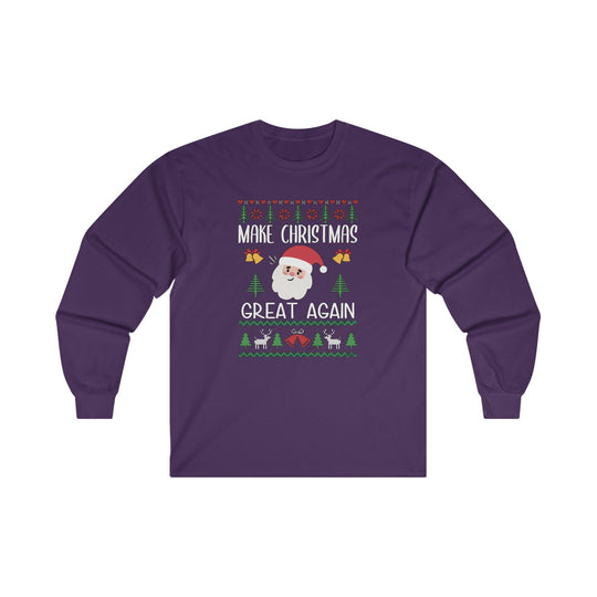 Make Christmas Great Again Long Sleeve Tee