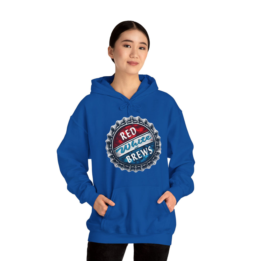 Red, White and Brews Hooded Sweatshirt