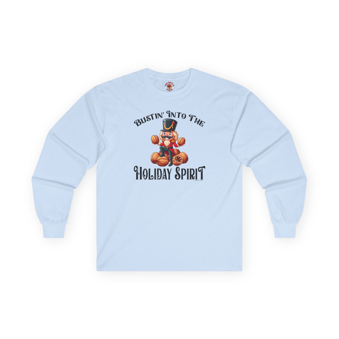 Bustin' Into The Holiday Spirit Long Sleeve Tee