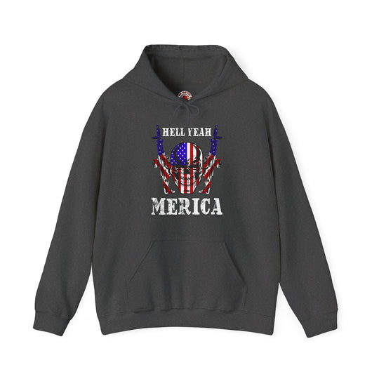 Hell Yeah Merica Hooded Sweatshirt