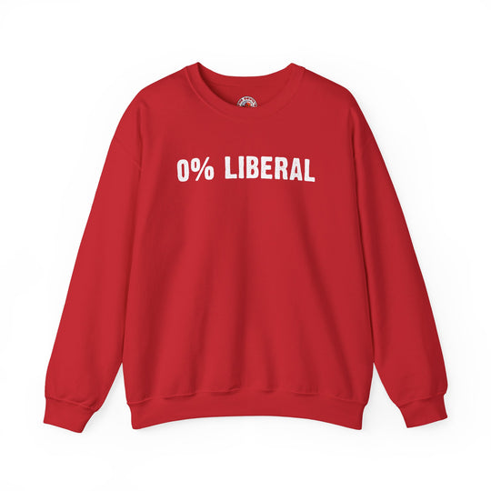 0% Liberal Crewneck Sweatshirt