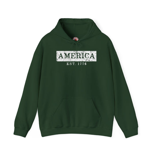 America Est. 1776 Hooded Sweatshirt