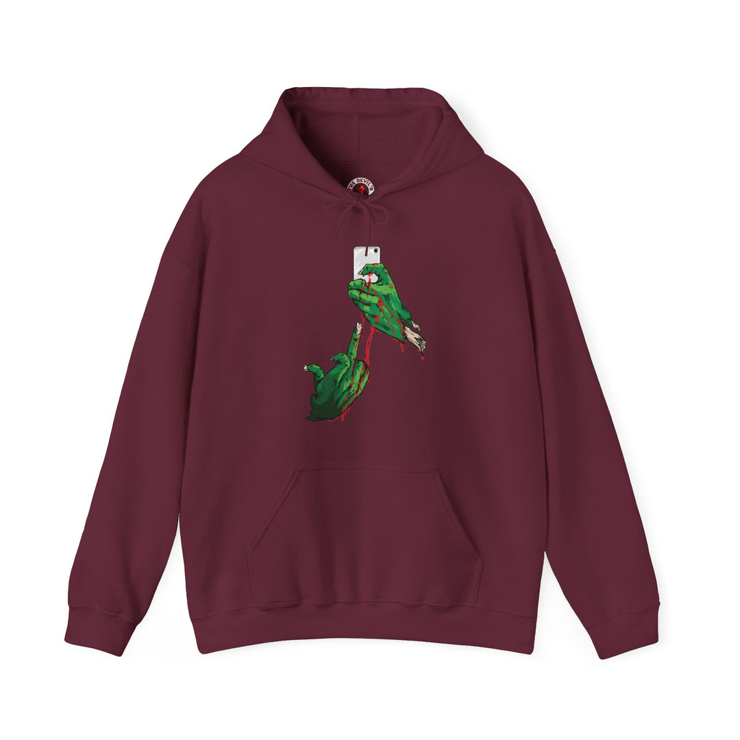 Selfie Monster Hooded Sweatshirt