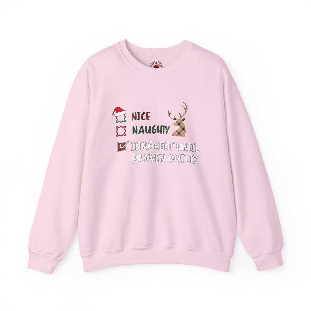 Innocent Until Proven Guilty Crewneck Sweatshirt