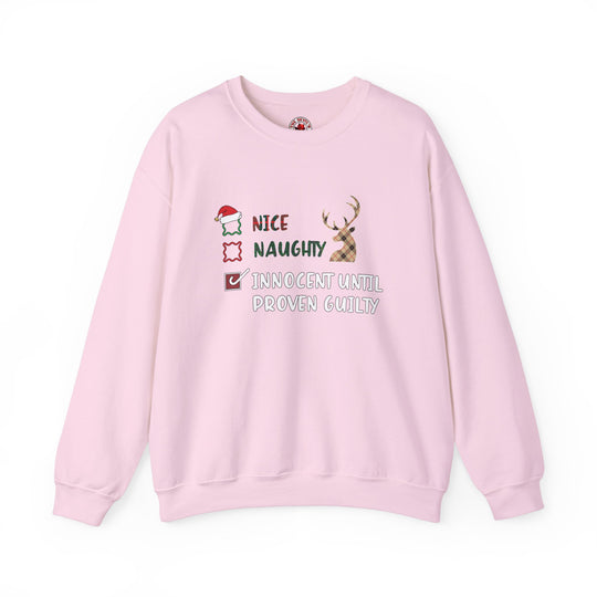 Innocent Until Proven Guilty Crewneck Sweatshirt