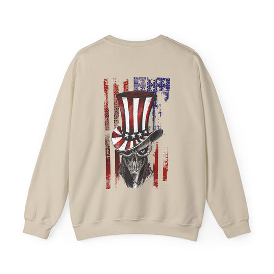 The Devil's Pickle Patriotic Skull Crewneck Sweatshirt