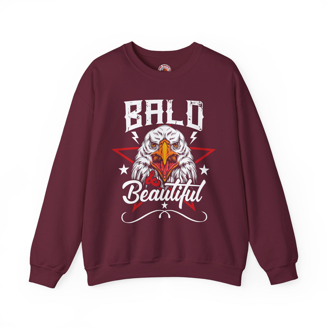 Bald And Beautiful Crewneck Sweatshirt