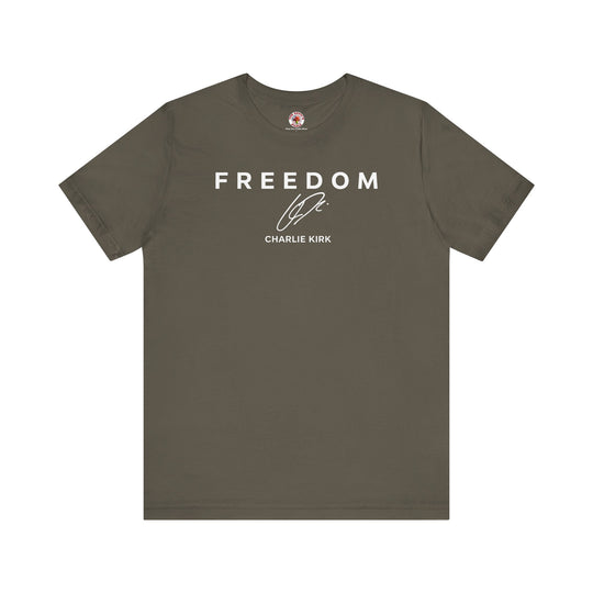 Charlie Kirk Freedom T-Shirt