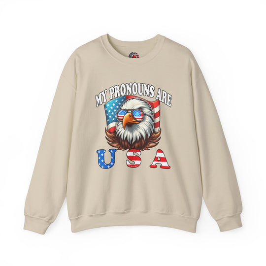 My Pronouns Are U.S.A Crewneck Sweatshirt