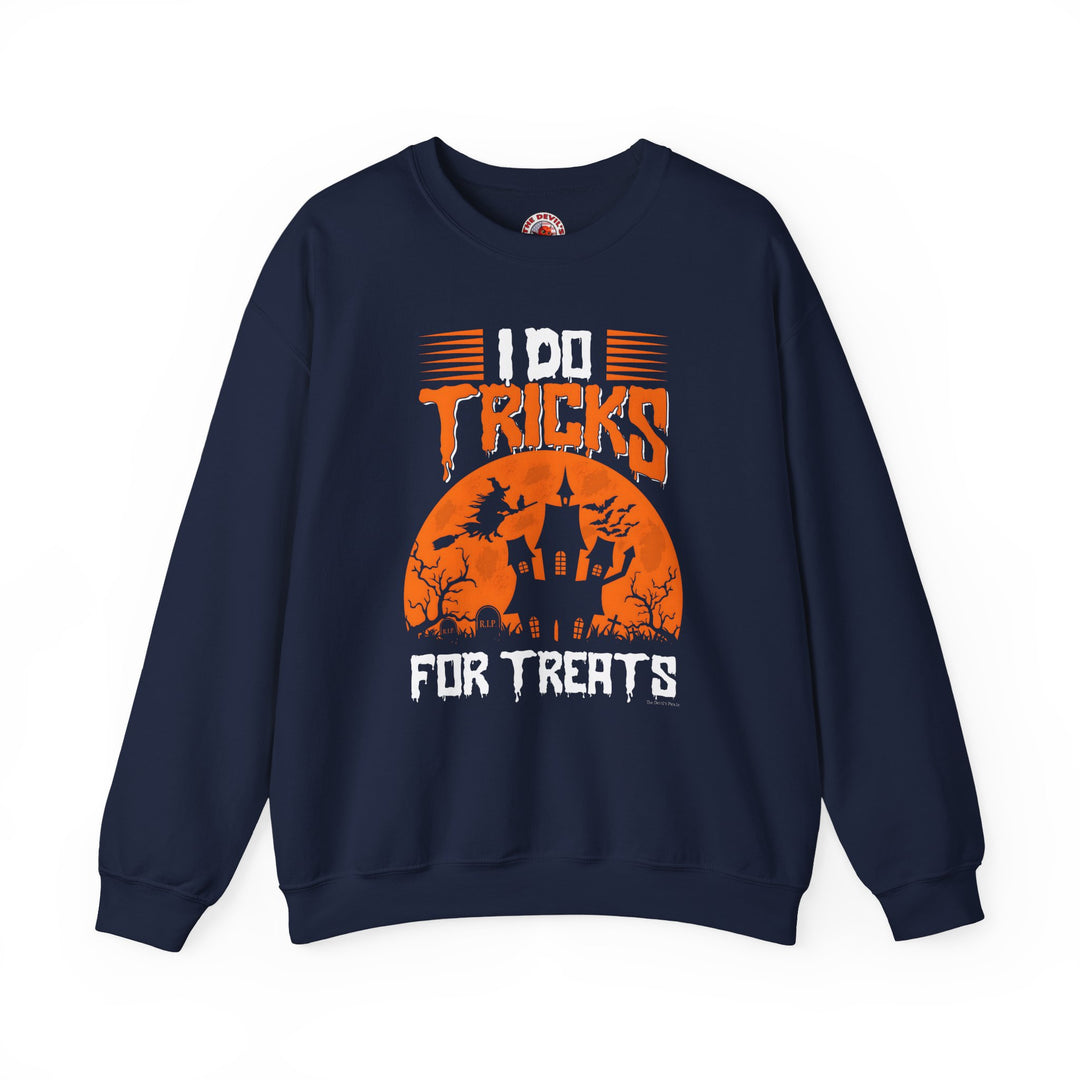 I Do Tricks For Treats Crewneck Sweatshirt