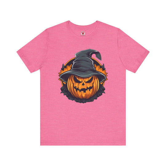 Scary Witch Pumpkin Halloween T-Shirt