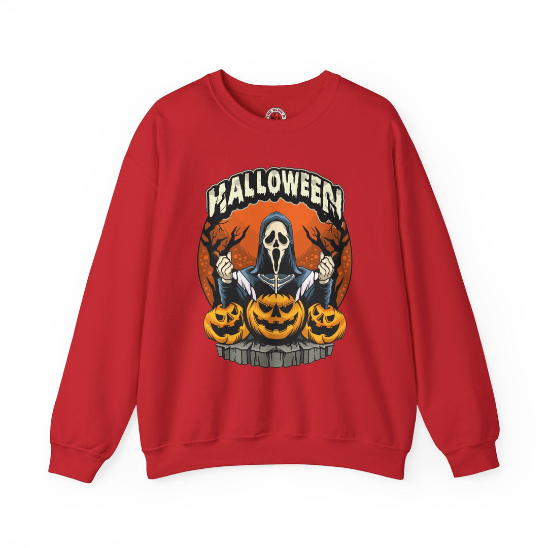 Screamer Killer Ghost Halloween Crewneck Sweatshirt