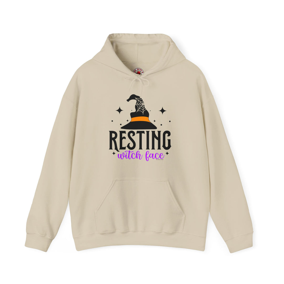 Resting Witch Face Hooded Sweatshirt