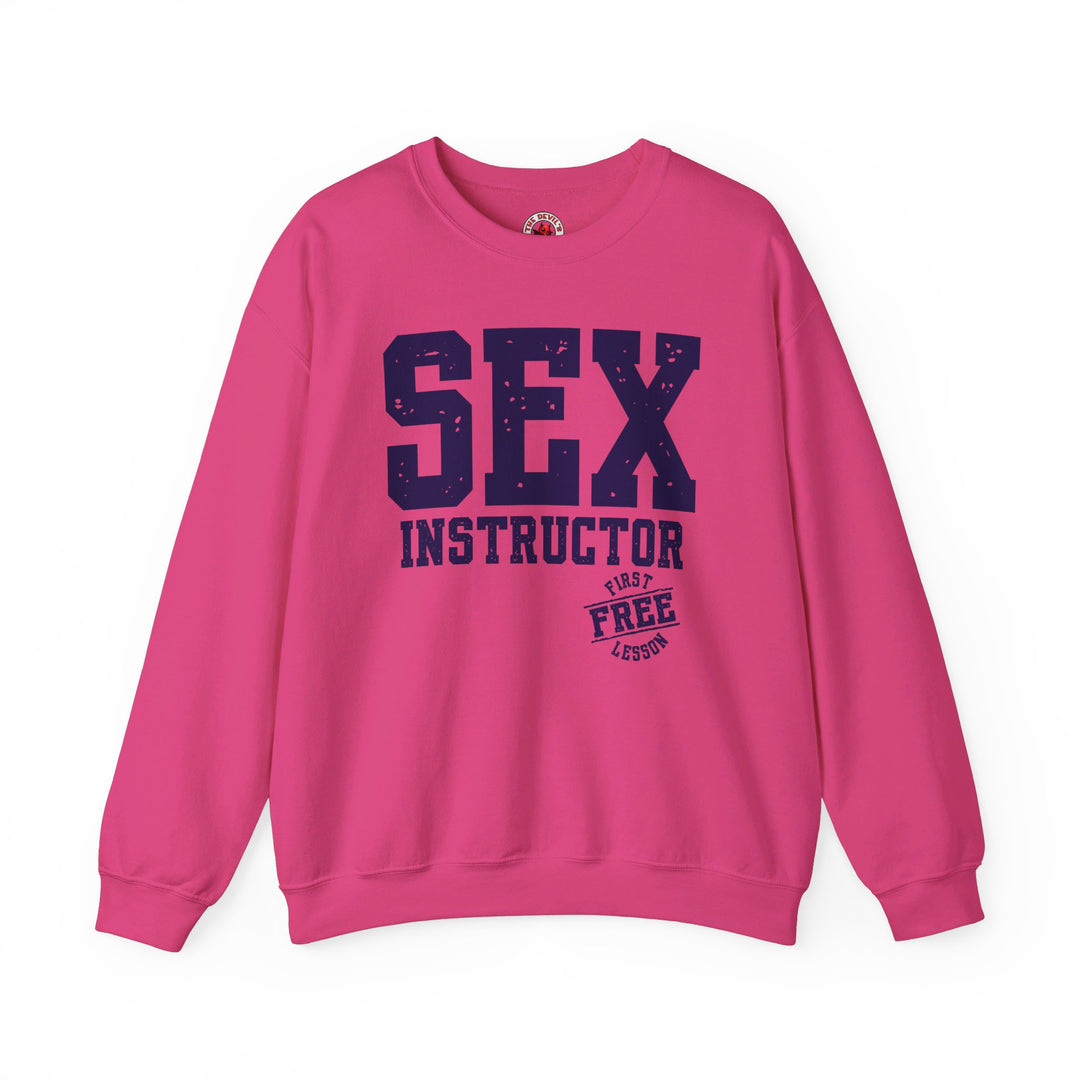 Sex Instructor Crewneck Sweatshirt