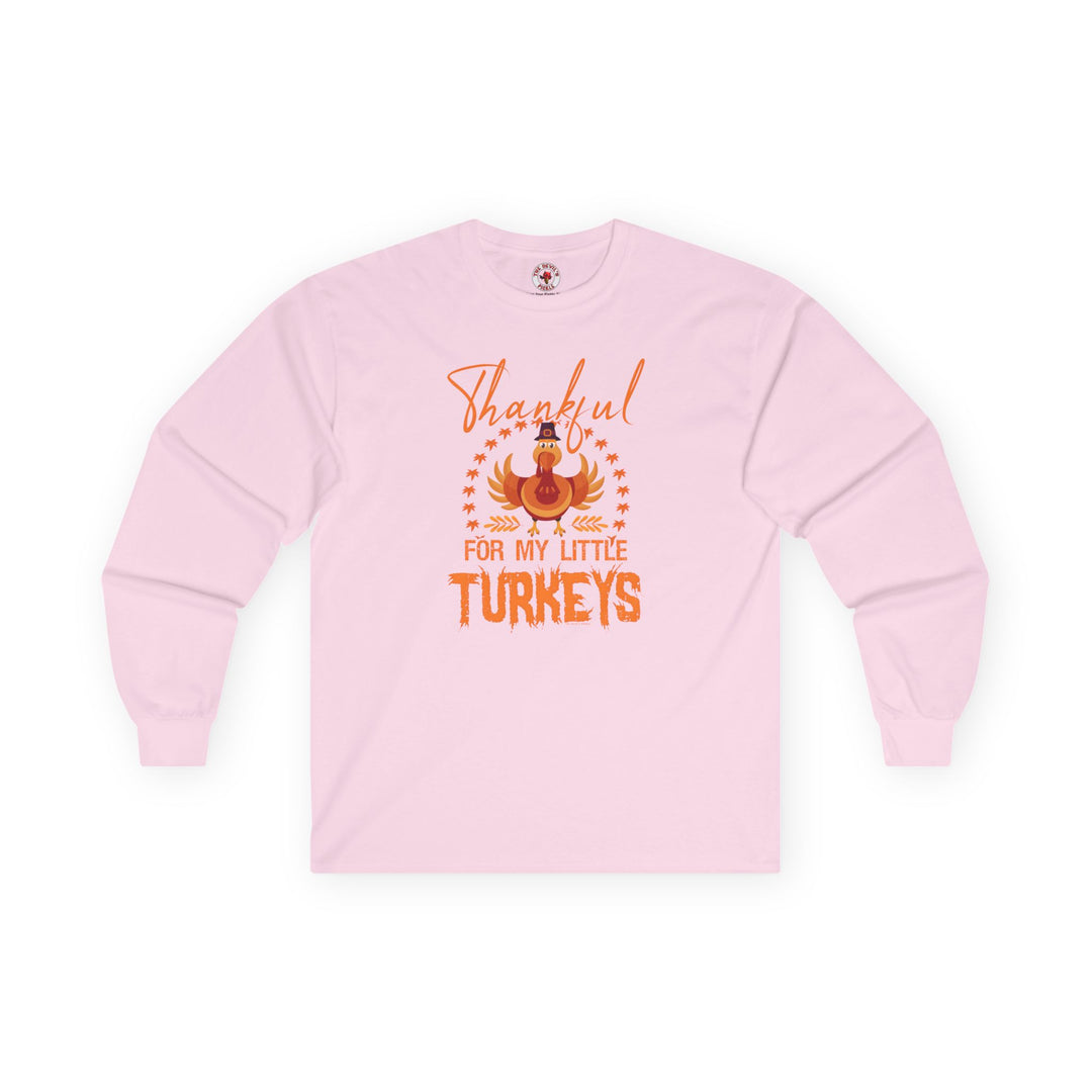 Thankful For My Little Turkeys Long Sleeve Tee