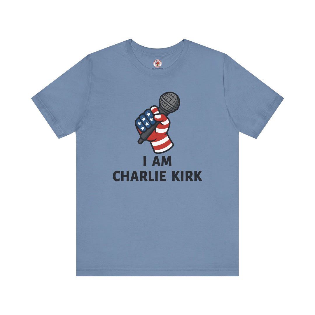 Charlie Kirk Mic T-Shirt