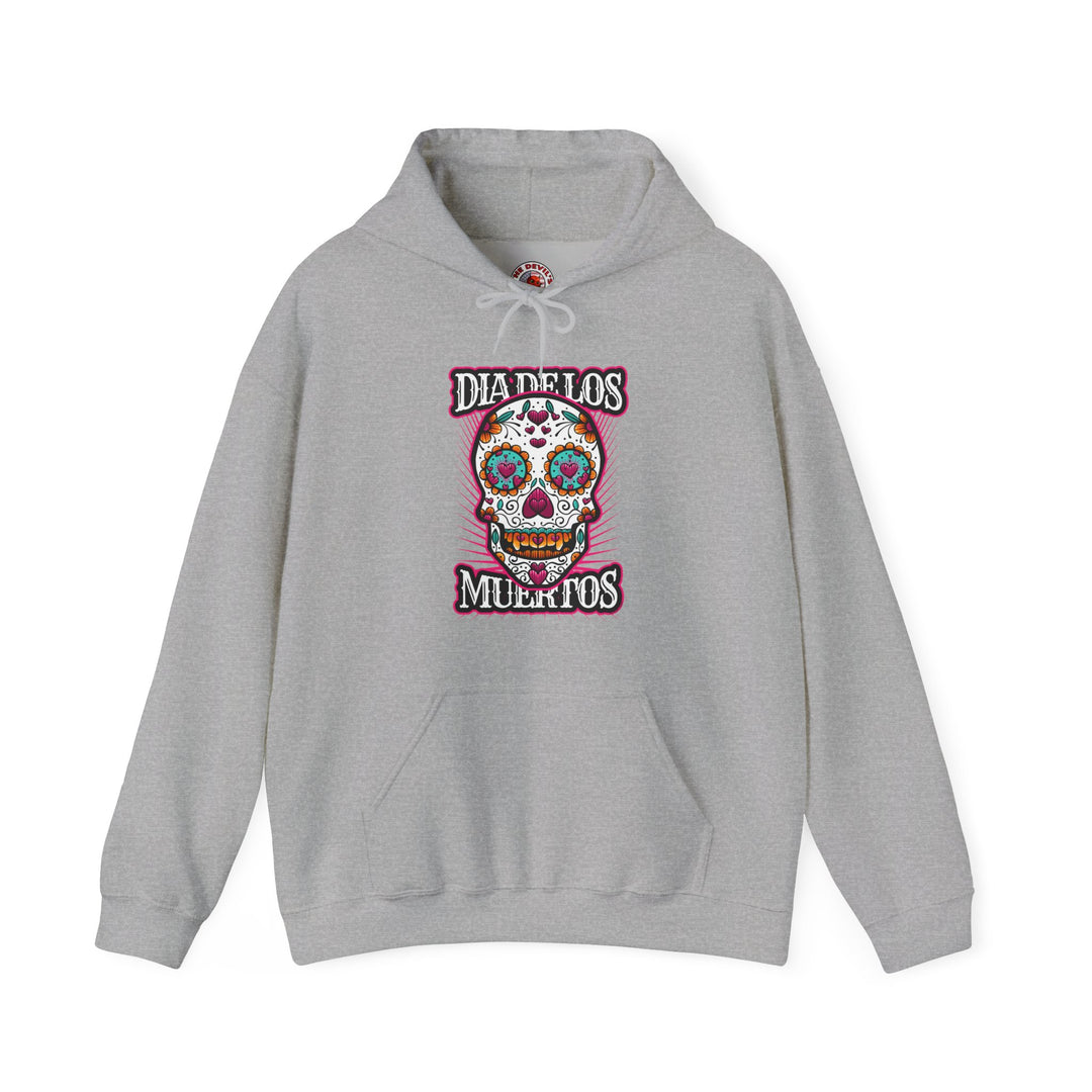 Dia De Los Muertos Skull Hooded Sweatshirt