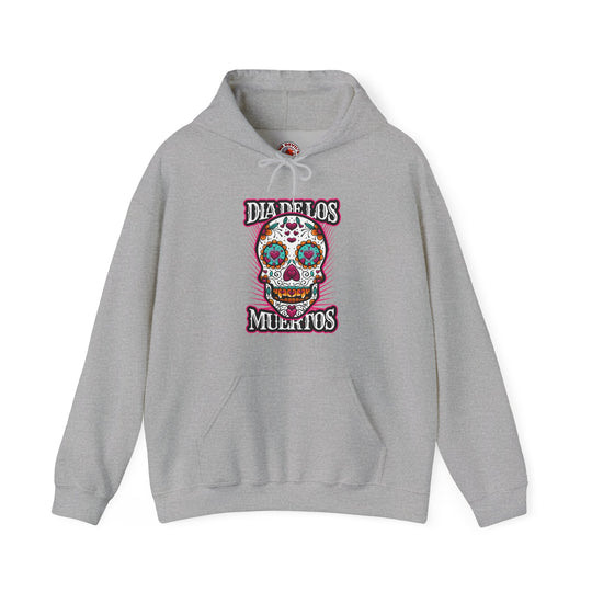 Dia De Los Muertos Skull Hooded Sweatshirt