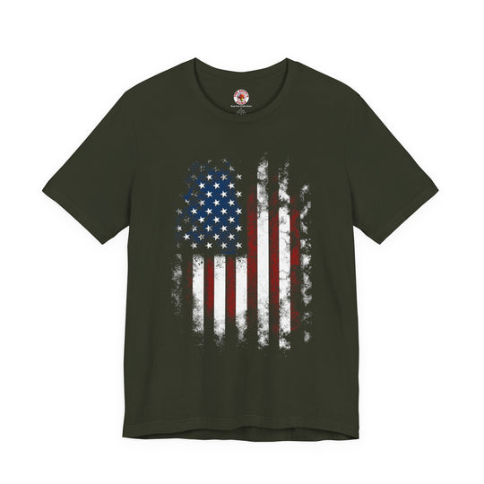 Distressed American Flag T-Shirt