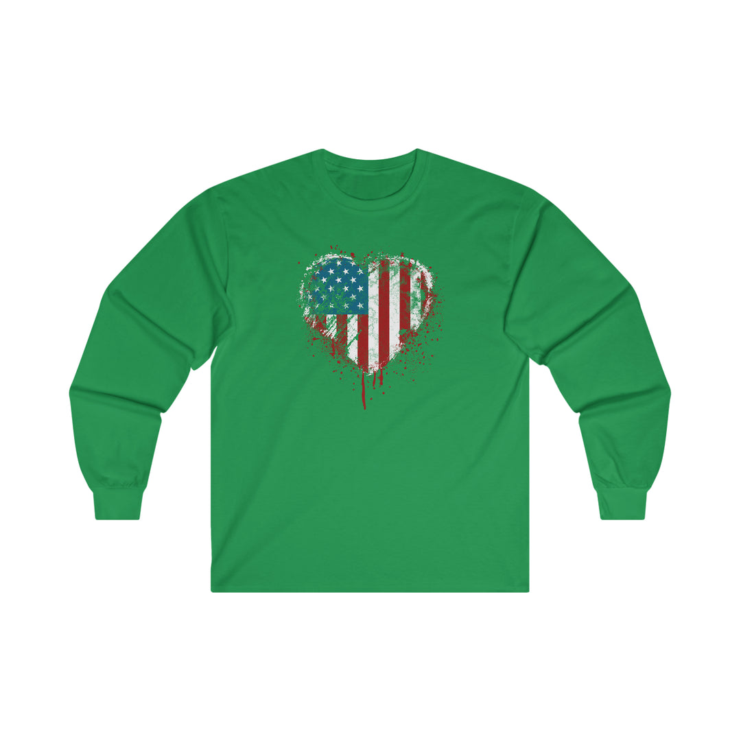 American Heart Long Sleeve Tee