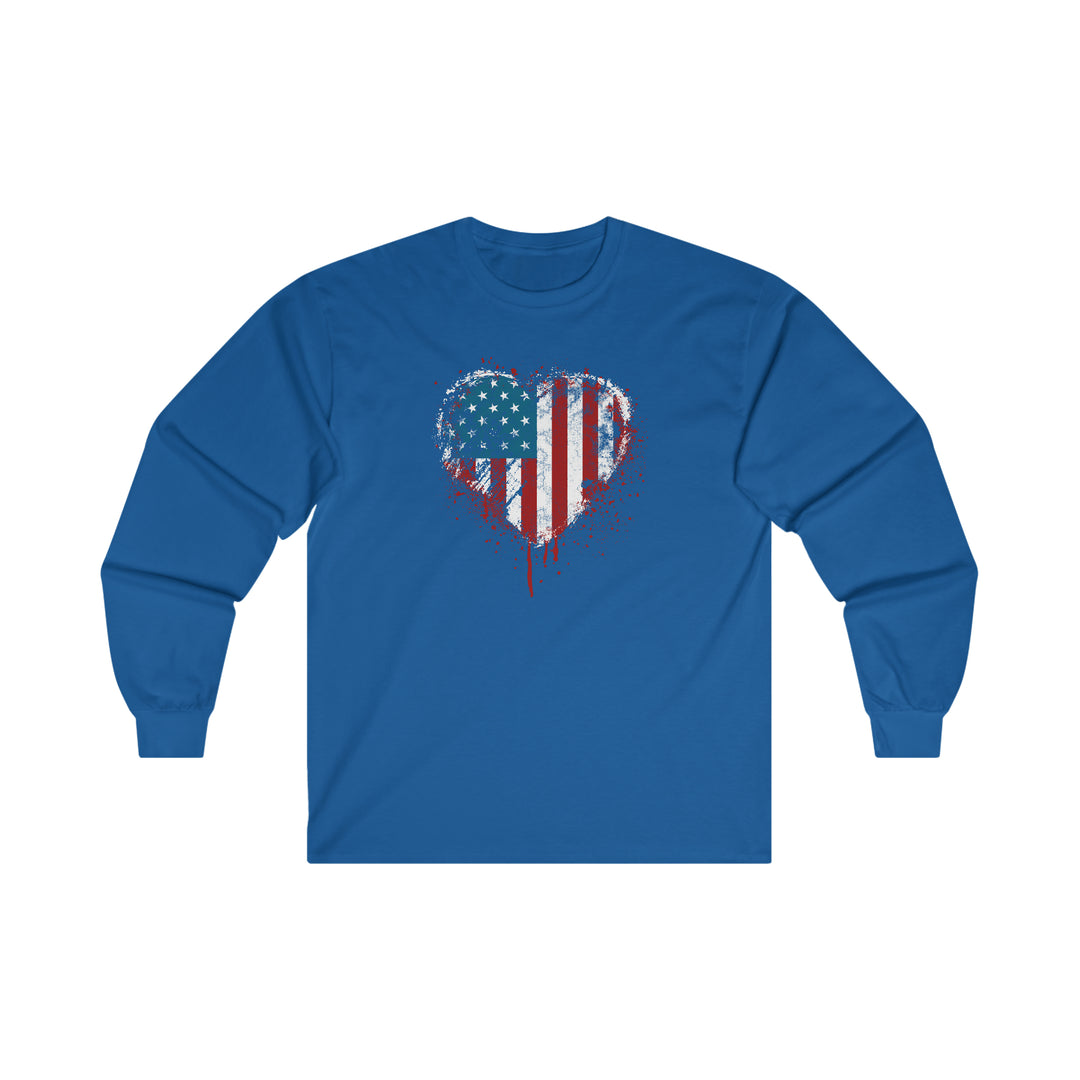 American Heart Long Sleeve Tee