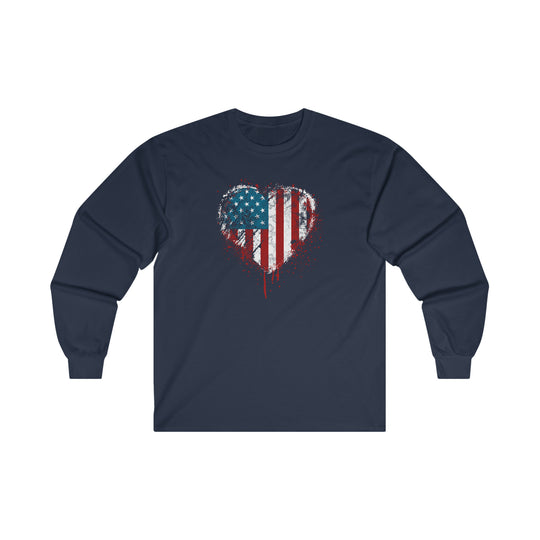 American Heart Long Sleeve Tee